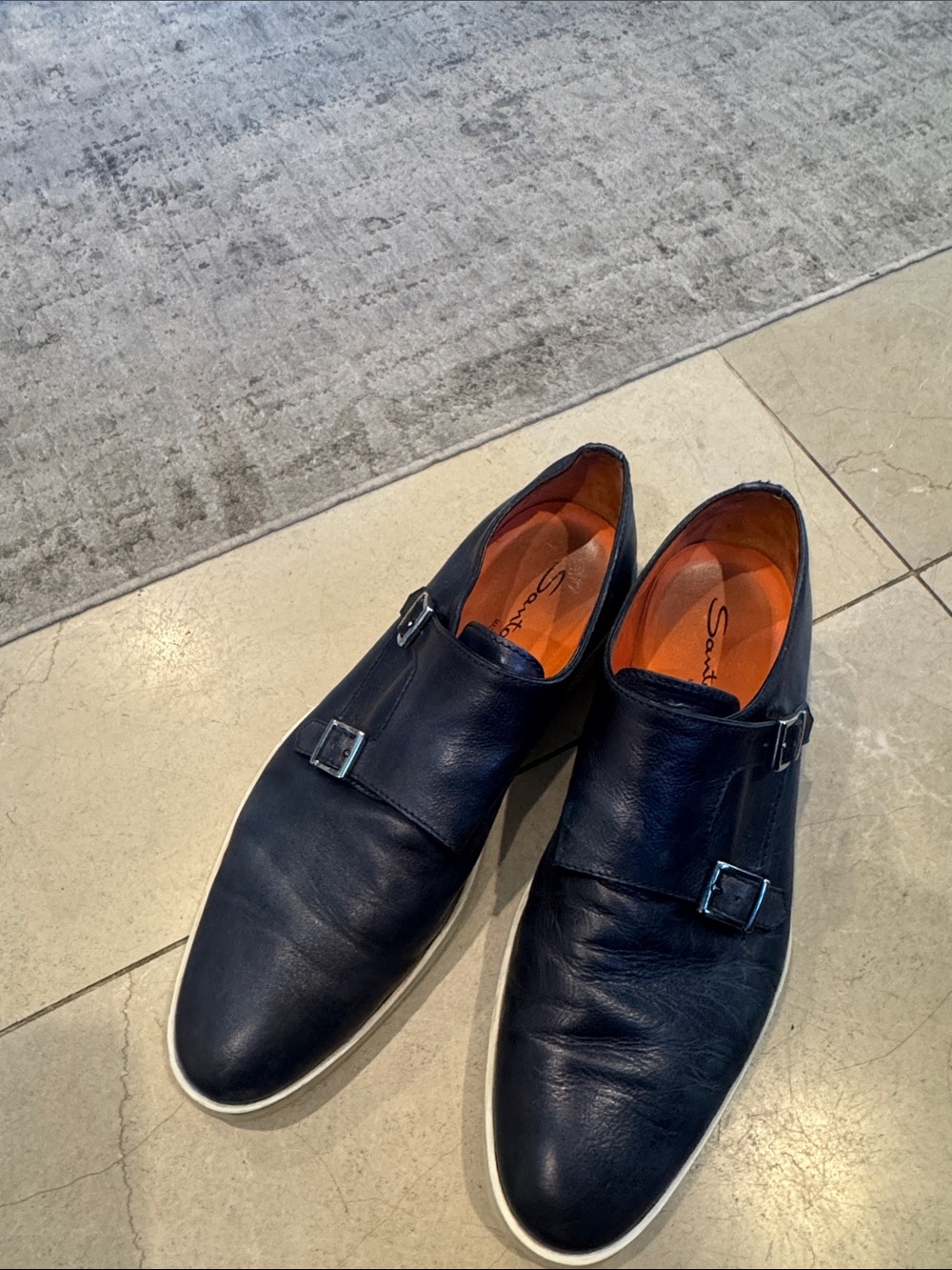 Santoni shoes. Sz 10.5